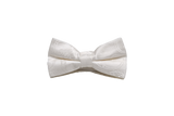 White Silk Bow Tie