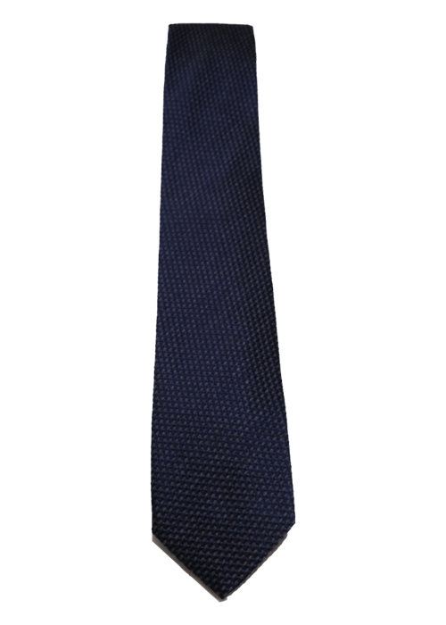 Dark Blue Silk Tie